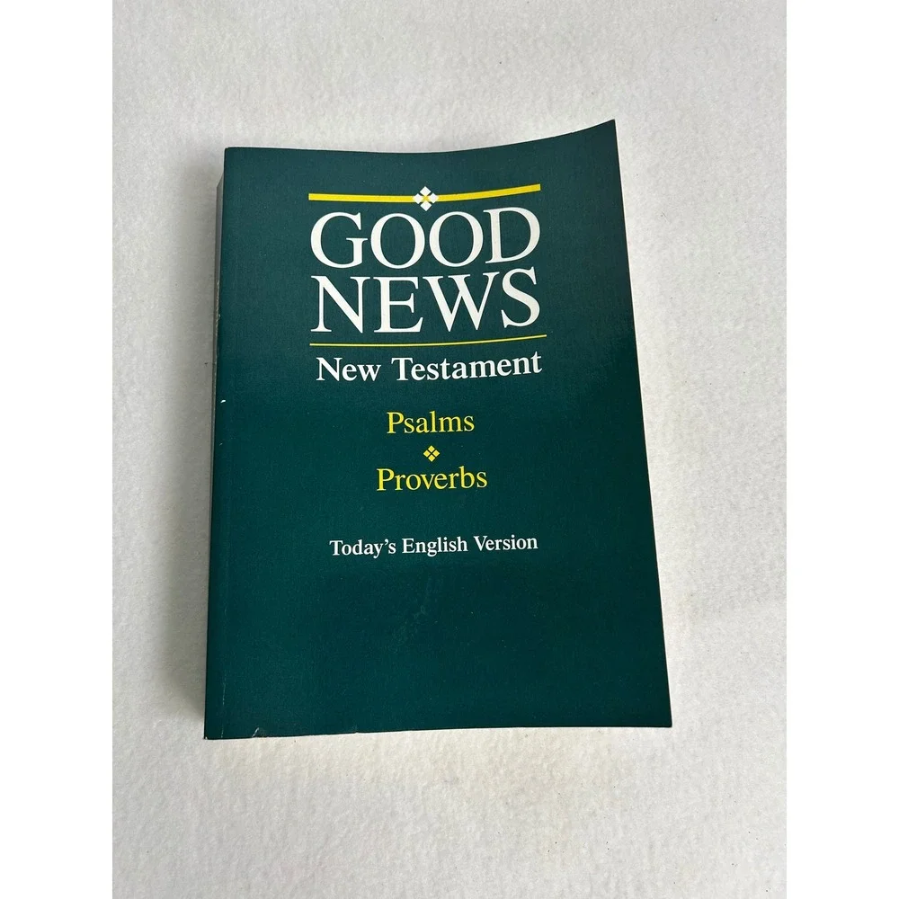 Christian American Bible Society Green Good News New Testament Bible